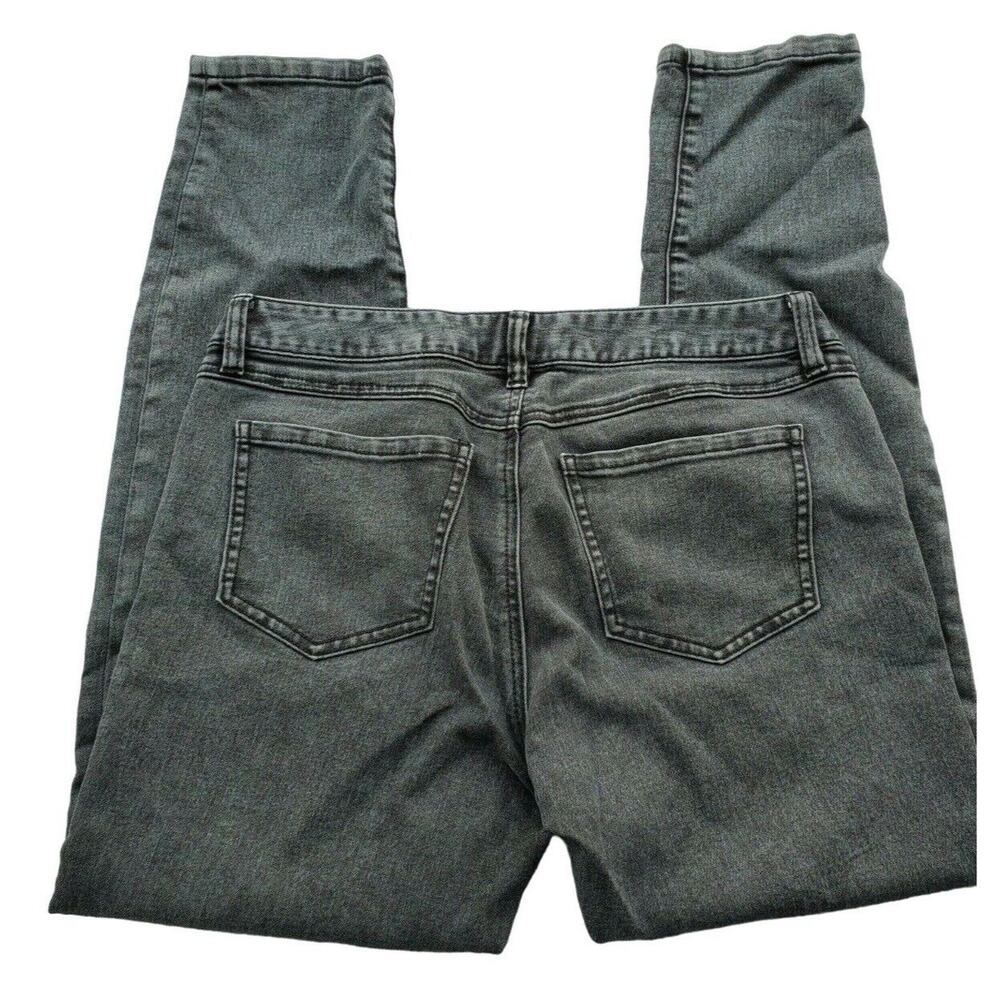 Cabi Jeans 6 Womens Dark Wash Black Mid Rise Straight Leg Denim Bottoms - Picture 3 of 4